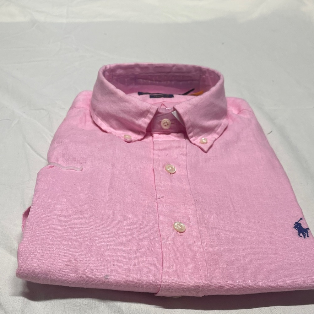 Ralph Lauren Classic Fit Pink Shirt